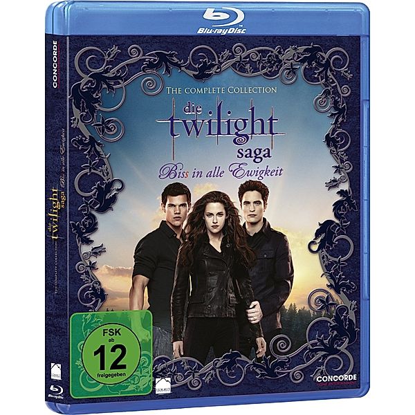 Die Twilight Saga - The Complete Collection, Twilight-Saga Comp.Coll., 6BD, Soft