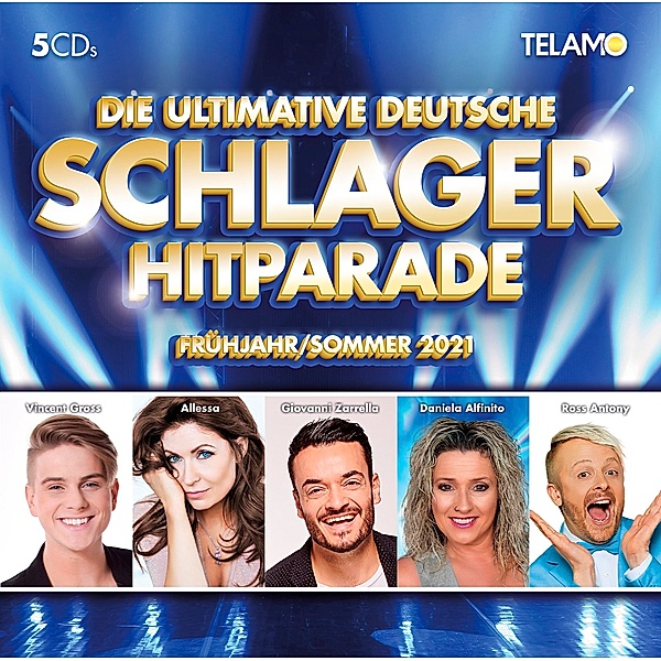Die ultimative deutsche Schlager Hitparade: Frühjahr/Sommer 2020/21 (5 CDs), Diverse Interpreten