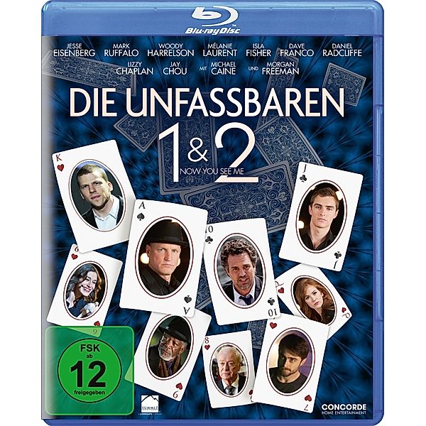 Die Unfassbaren - Now you see me 1 & 2, Jesse Eisenberg, Mark Ruffalo