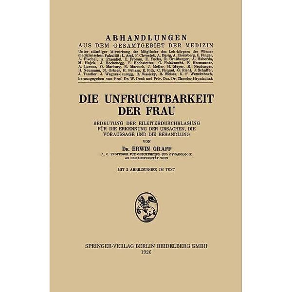 Die Unfruchtbarkeit der Frau, Erwin Graff