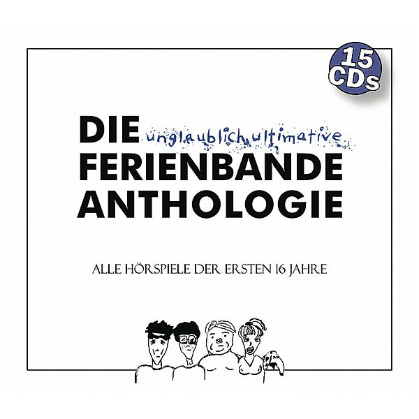 Die unglaublich ultimative Ferienbande Anthologie,15 Audio-CD, Die Ferienbande