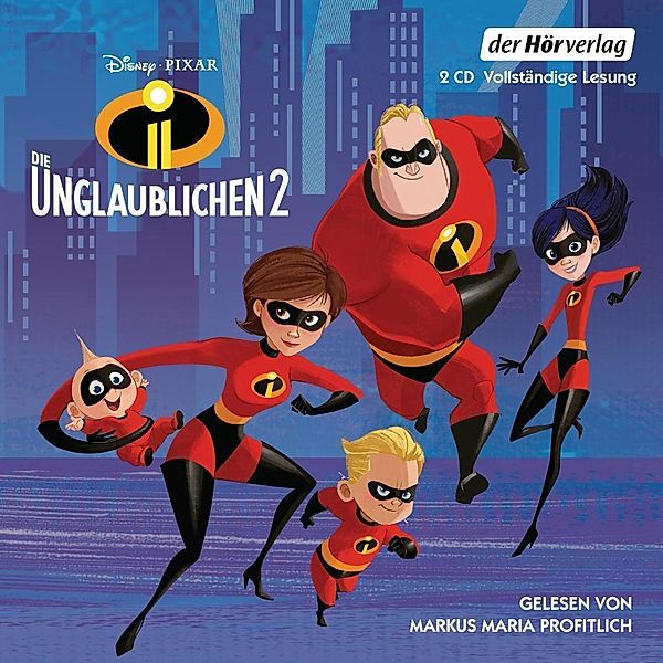 Die Unglaublichen 2, 2 Audio-CDs, Walt Disney