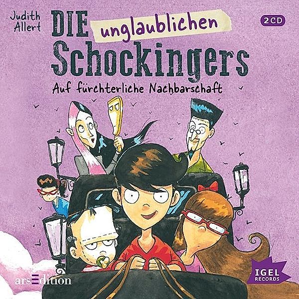 Die unglaublichen Schockingers - 1 - Auf fürchterliche Nachbarschaft, Judith Allert