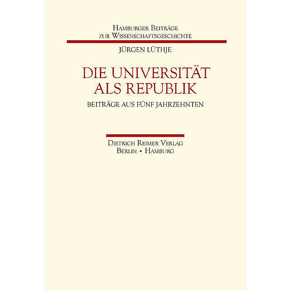 Die Universität als Republik, Jürgen Lüthje
