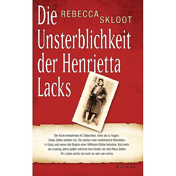 Die Unsterblichkeit der Henrietta Lacks, Rebecca Skloot