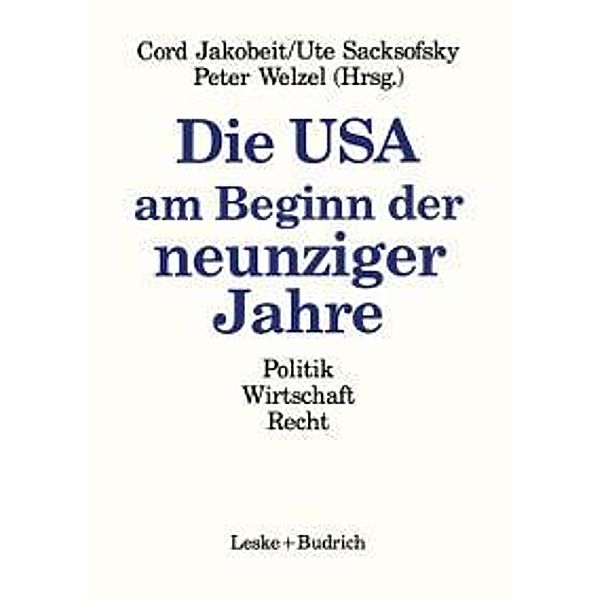 Die USA am Beginn der neunziger Jahre