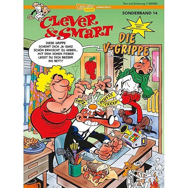 Die V-Grippe / Clever & Smart Sonderband Bd.14, Francisco Ibáñez