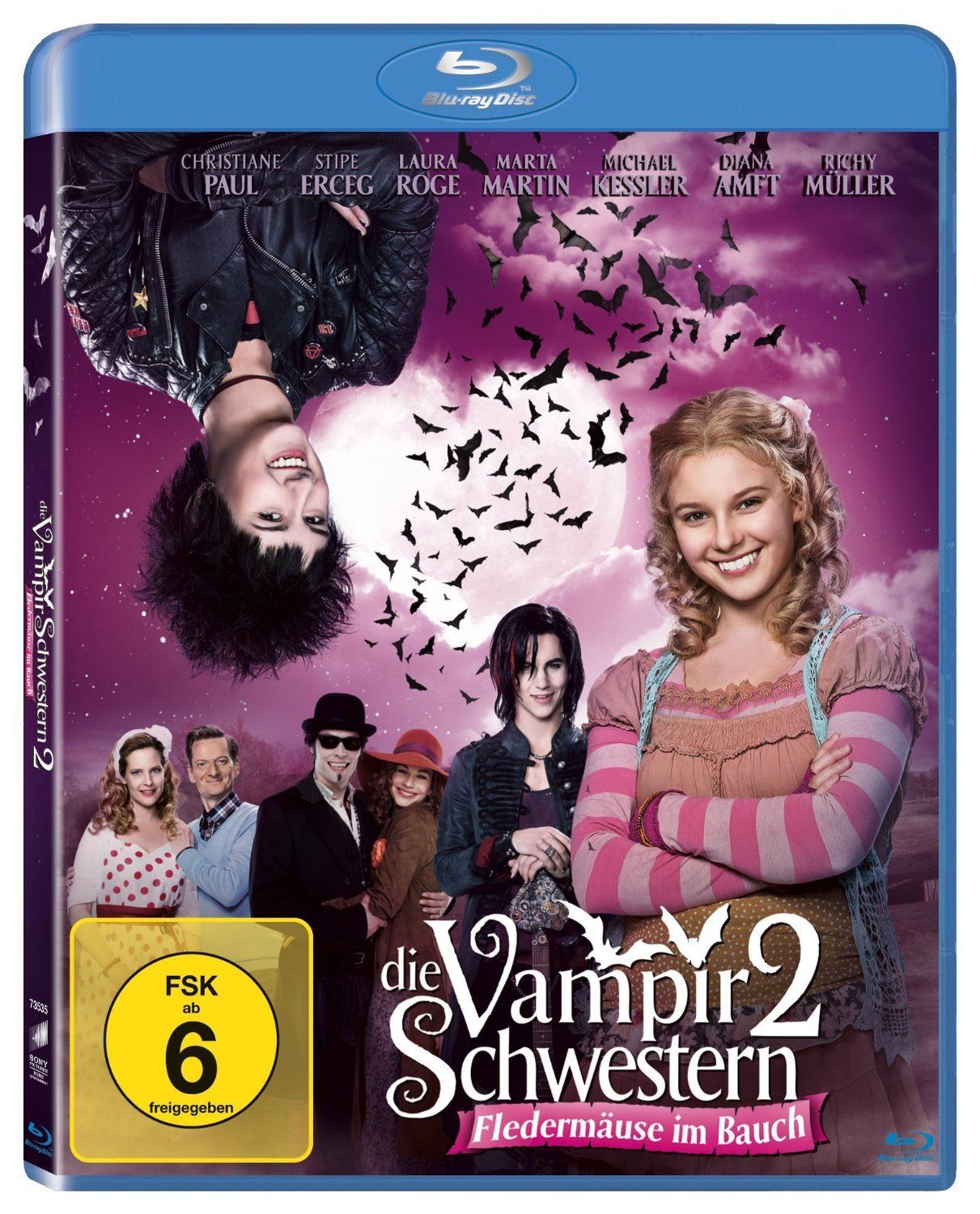 Image of Die Vampirschwestern 2 - Fledermäuse im Bauch