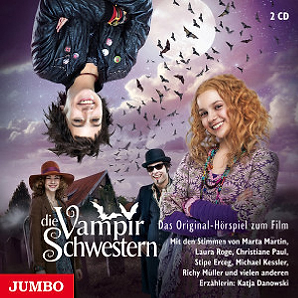 Die Vampirschwestern, Das Original-Filmhörspiel, 2 Audio-CDs, Franziska Gehm