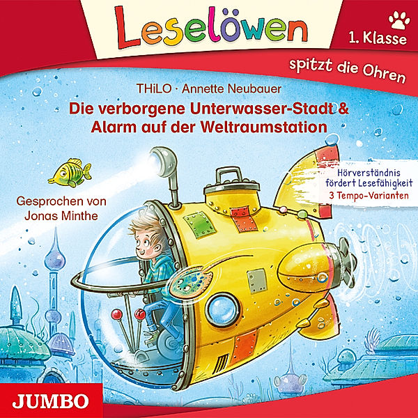 Die verborgene Unterwasser-Stadt & Alarm auf der Weltraumstation,Audio-CD, Annette Neubauer, Thilo