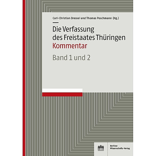 Die Verfassung des Freistaates Thüringen, Carl-Christian Dressel, Thomas Poschmann