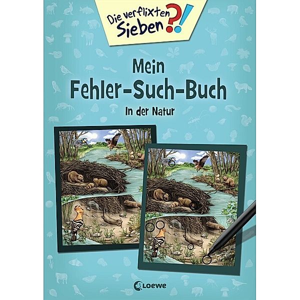 Die verflixten Sieben - Mein Fehler-Such-Buch