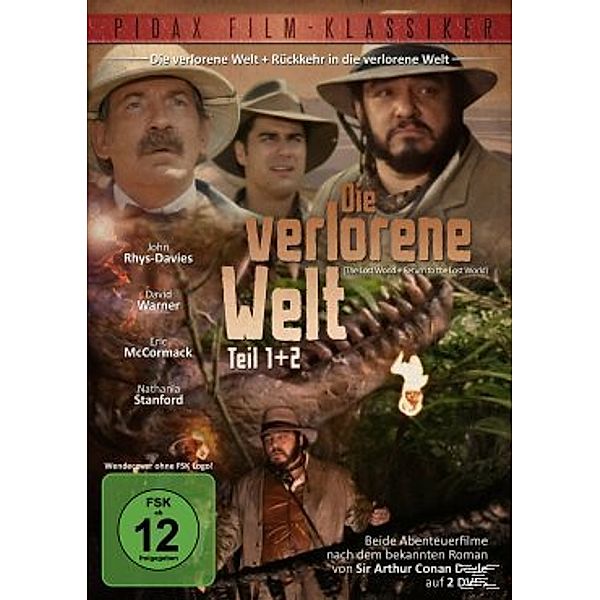 Die verlorene Welt und Rückkehr in die verlorene Welt, 2 DVDs