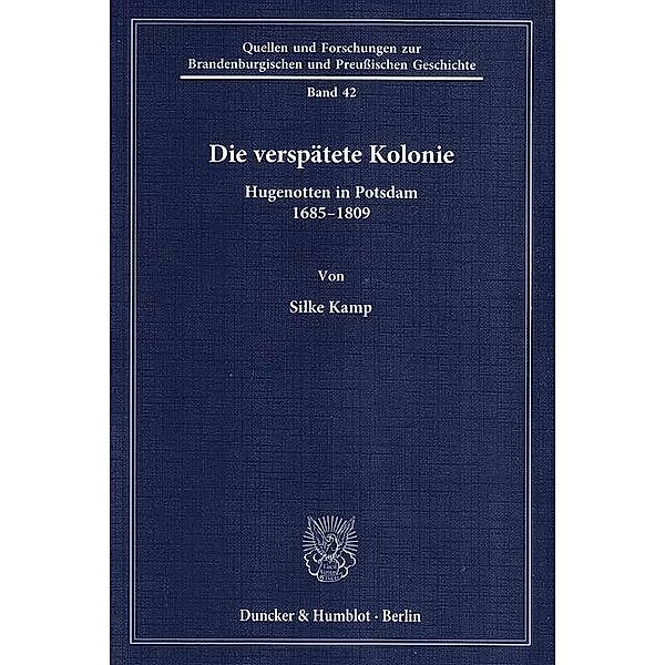 Die verspätete Kolonie, Silke Kamp