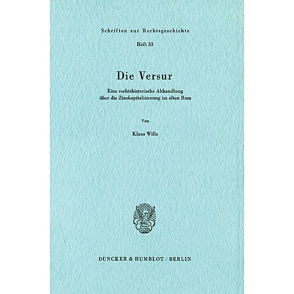 Die Versur., Klaus Wille