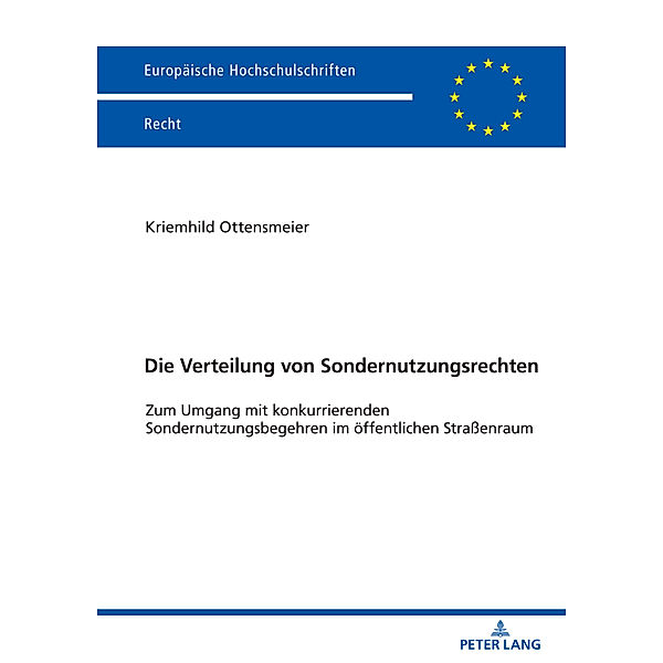 Die Verteilung von Sondernutzungsrechten, Kriemhild Ottensmeier