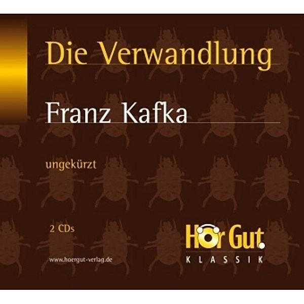Die Verwandlung, 2 Audio-CDs, Franz Kafka