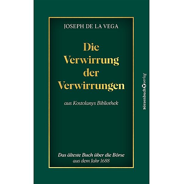 Die Verwirrung der Verwirrungen, Joseph de la Vega