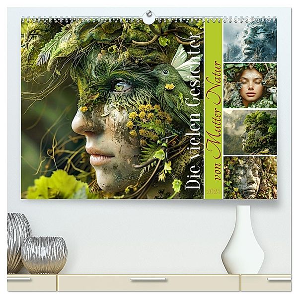 Die vielen Gesichter von Mutter Natur (hochwertiger Premium Wandkalender 2025 DIN A2 quer), Kunstdruck in Hochglanz, Calvendo, Daniela Tapper