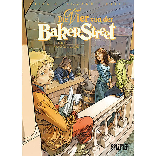 Die Vier von der Bakerstreet - Der Mann vom Yard, Jean-Blaise Djian, Olivier Legrand, David Etien