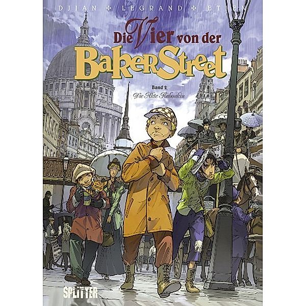 Die Vier von der Bakerstreet - Die Akte Raboukin, Jean-Blaise Djian, Olivier Legrand, David Etien