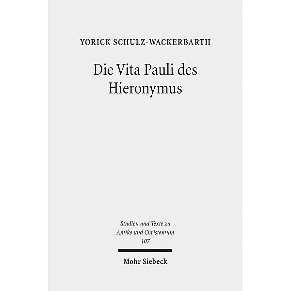 Die Vita Pauli des Hieronymus, Yorick Schulz-Wackerbarth