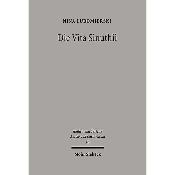 Die Vita Sinuthii, Nina Lubomierski