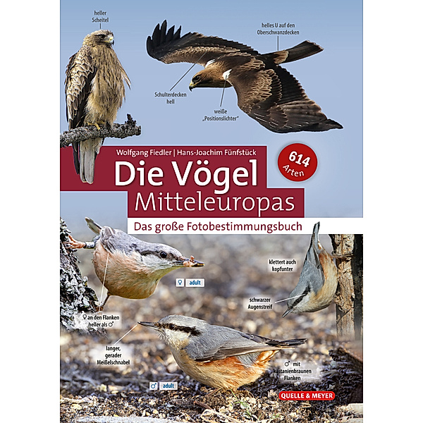 Die Vögel Mitteleuropas, Wolfgang Fiedler, Hans-Joachim Fünfstück