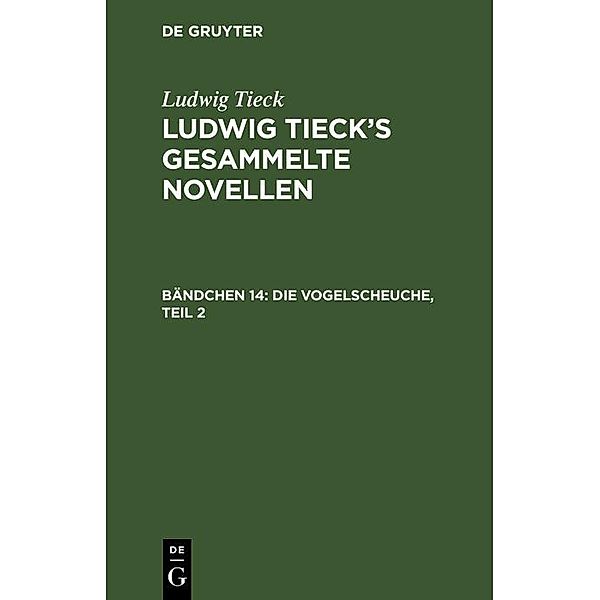 Die Vogelscheuche, Teil 2, Ludwig Tieck