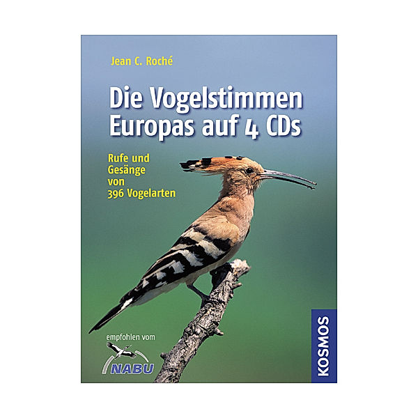 Die Vogelstimmen Europas, 4 Audio-CDs, Jean C. Roché
