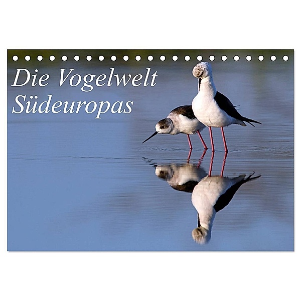 Die Vogelwelt Südeuropas (Tischkalender 2024 DIN A5 quer), CALVENDO Monatskalender, Benny Trapp