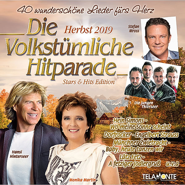 Die volkstümliche Hitparade Herbst 2019, Various