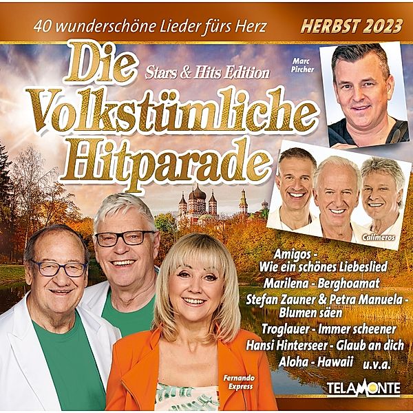 Die Volkstümliche Hitparade Herbst 2023, Diverse Interpreten