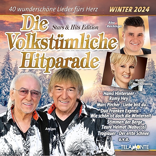 Die volkstümliche Hitparade Winter 2024 (2 CDs), Diverse Interpreten