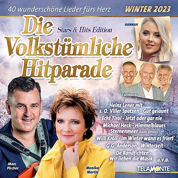 Die Volkstümliche Hitparade Winter2023, Diverse Interpreten