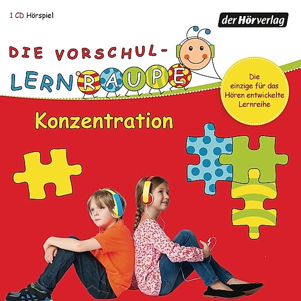 Die Vorschul-Lernraupe: Konzentration,1 Audio-CD, Swantje Zorn