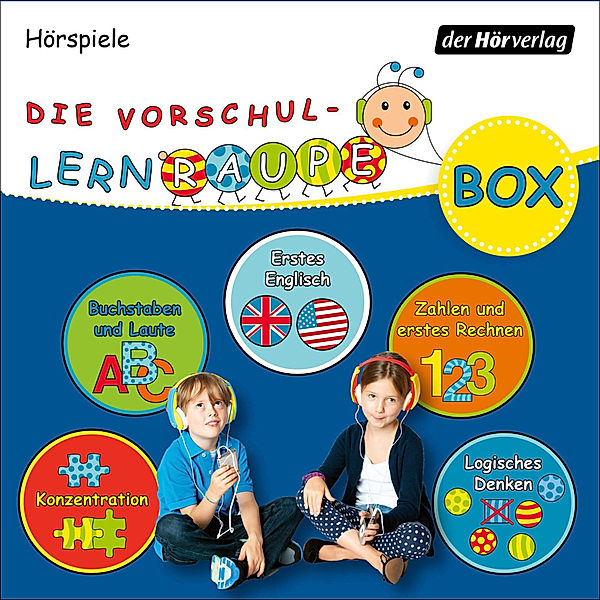 Die Vorschul-Lernraupen-Box,5 Audio-CD, Swantje Zorn