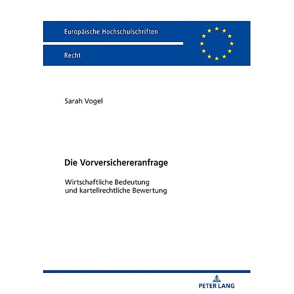 Die Vorversichereranfrage, Vogel Sarah Vogel