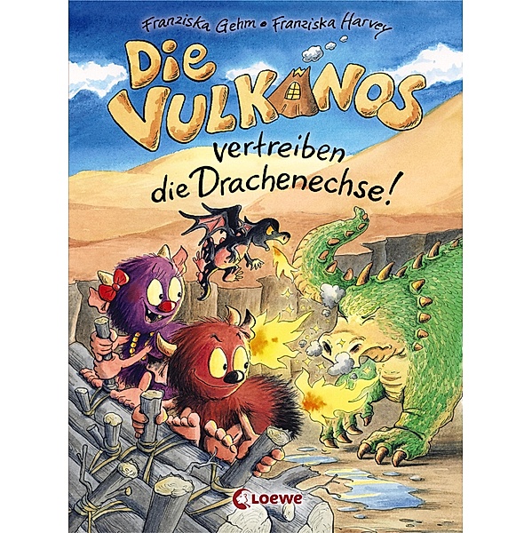 Die Vulkanos vertreiben die Drachenechse! / Vulkanos Bd.8, Franziska Gehm