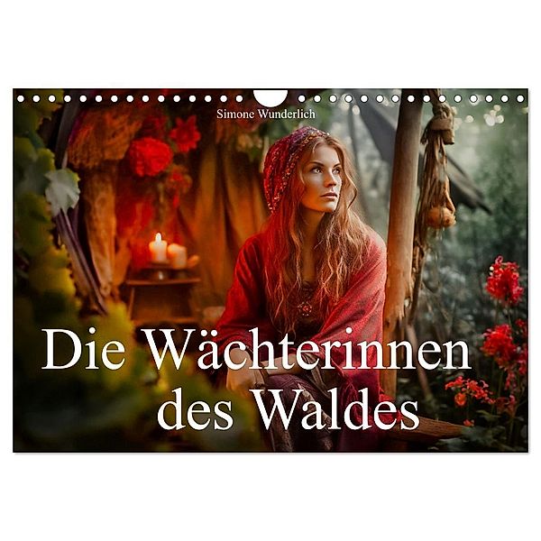 Die Wächterinnen des Waldes (Wandkalender 2025 DIN A4 quer), CALVENDO Monatskalender, Calvendo, Simone Wunderlich