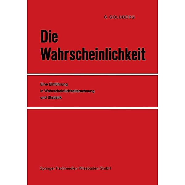 Die Wahrscheinlichkeit, Samuel Goldberg