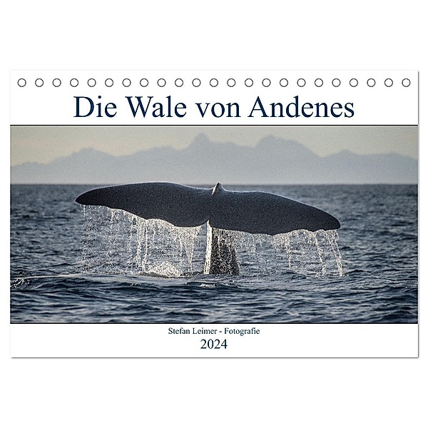 Die Wale von Andenes (Tischkalender 2024 DIN A5 quer), CALVENDO Monatskalender, Stefan Leimer