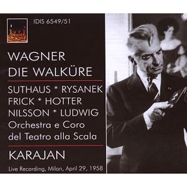 Die Walküre, Suthaus, Rysanek, Frick, Nilsson, Ludwig, Karajan