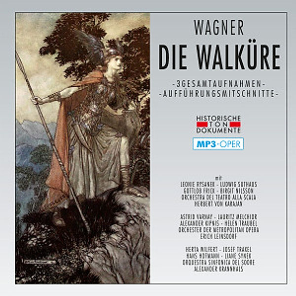 Die Walküre-Mp3 Oper, Orch.Del Teatro Alla Scala, Orch.D.Metropolitan Op