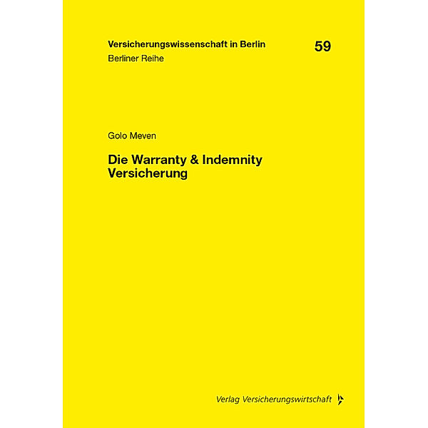 Die Warranty & Indemnity Versicherung, Golo Meven