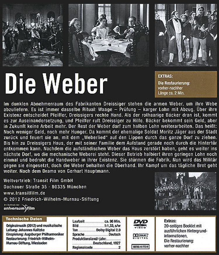 Die Weber DVD jetzt bei Weltbild.ch online bestellen