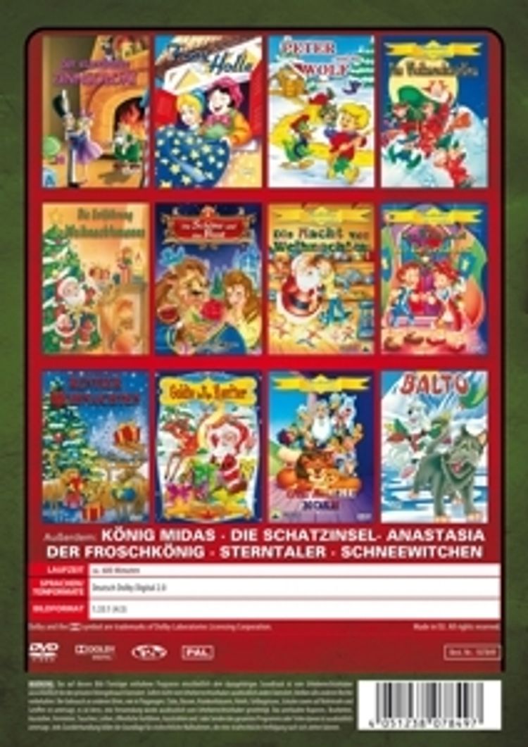 Die Weihnachtsbox für Kinder DVD-Box DVD | Weltbild.de