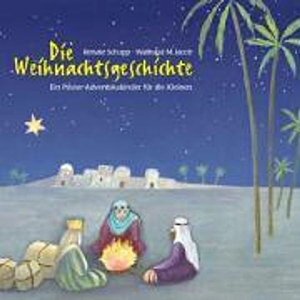 Die Weihnachtsgeschichte. Ein Poster-Adventskalender für die Kleinen, Renate Schupp, Waltraud M. Jacob