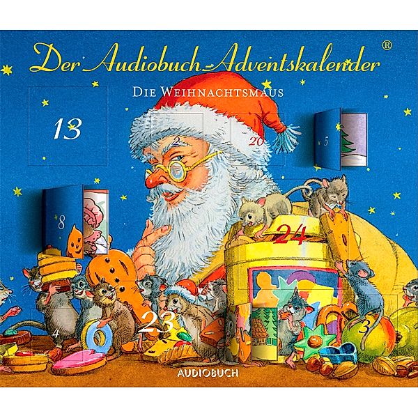 Die Weihnachtsmaus, 1 Audio-CD, Manfred Mai, Paul Maar, Kirsten Boie, Cornelia Funke, Dimiter Inkiow