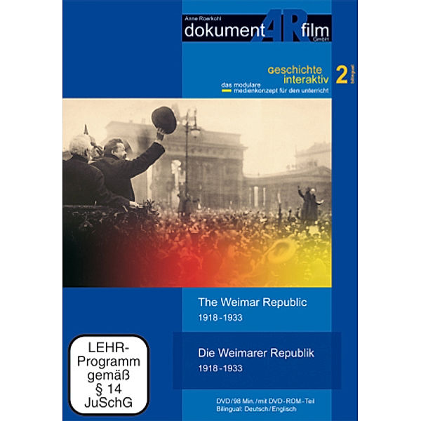 Die Weimarer Republik 1918-1933 / The Weimar Republic 1918-1933, 1 DVD